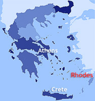 Alianthos Car Rental Office in Rhodes