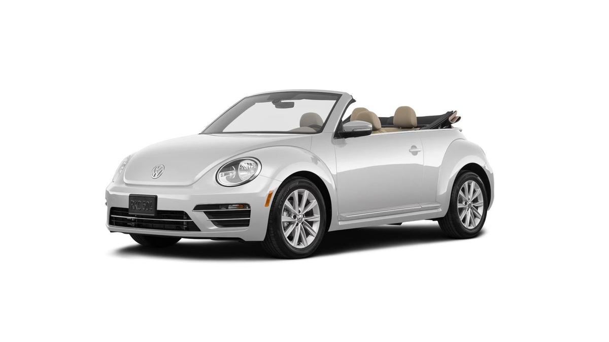 Volkswagen Beetle Cabrio Automatic available to rent in Rhodes